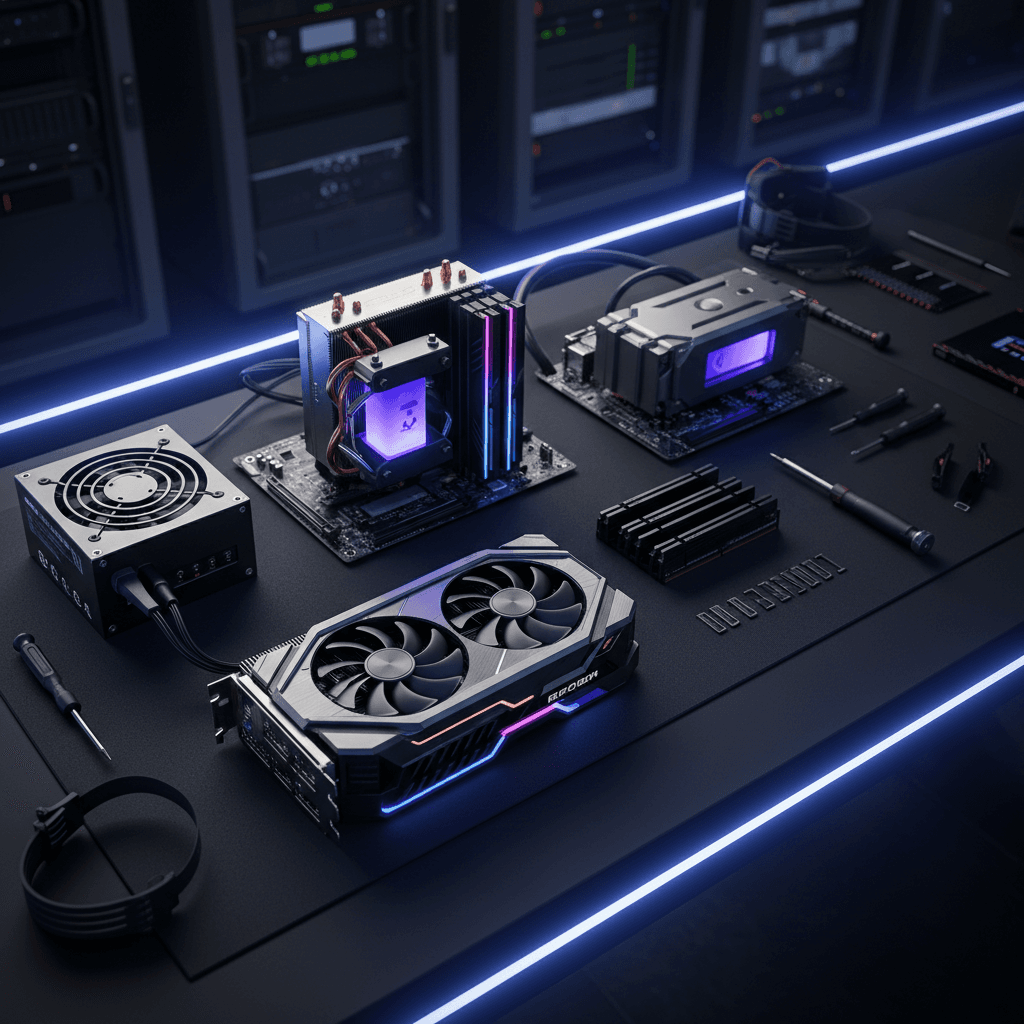 Modern gaming hardware components